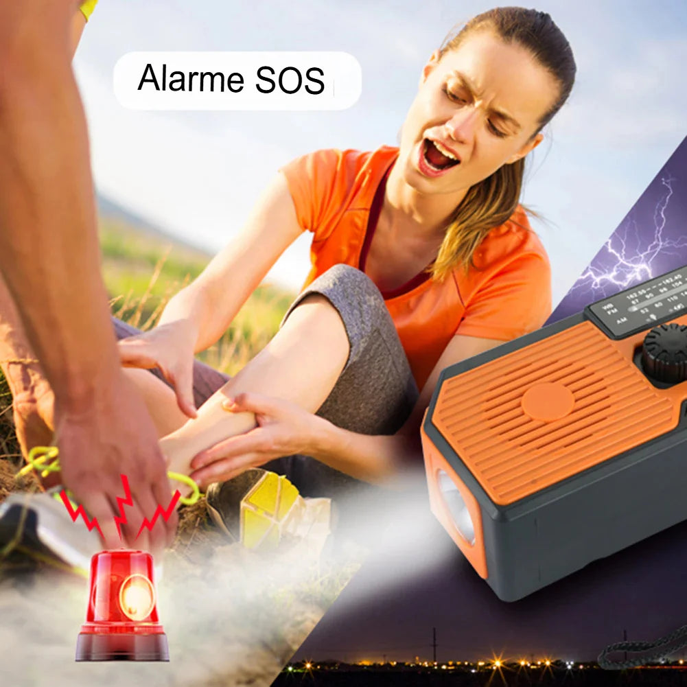 Rádio Portátil amfm de Emergência AlertMax Pro