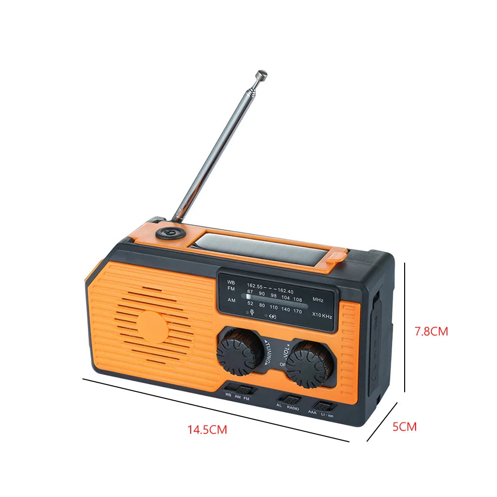 Rádio Portátil amfm de Emergência AlertMax Pro