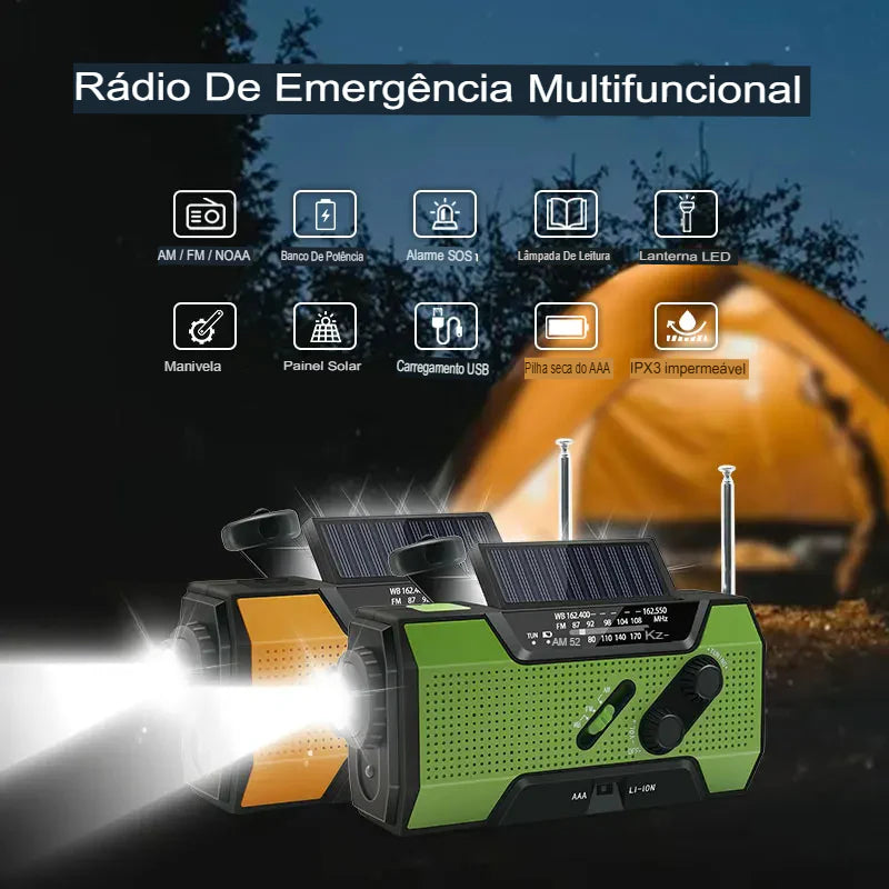 Rádio portátil de emergência Urban Link