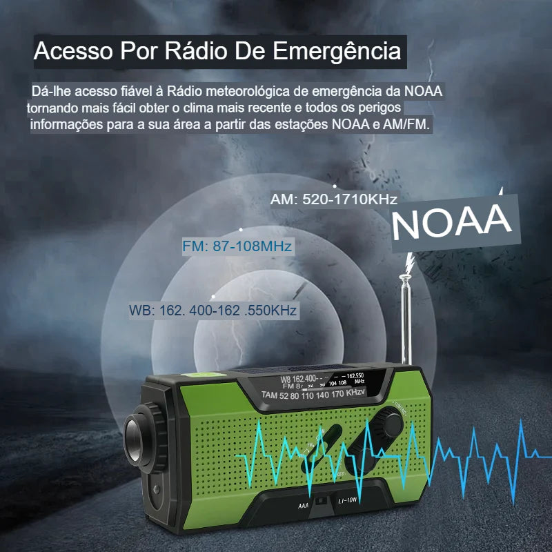 Rádio portátil de emergência Urban Link