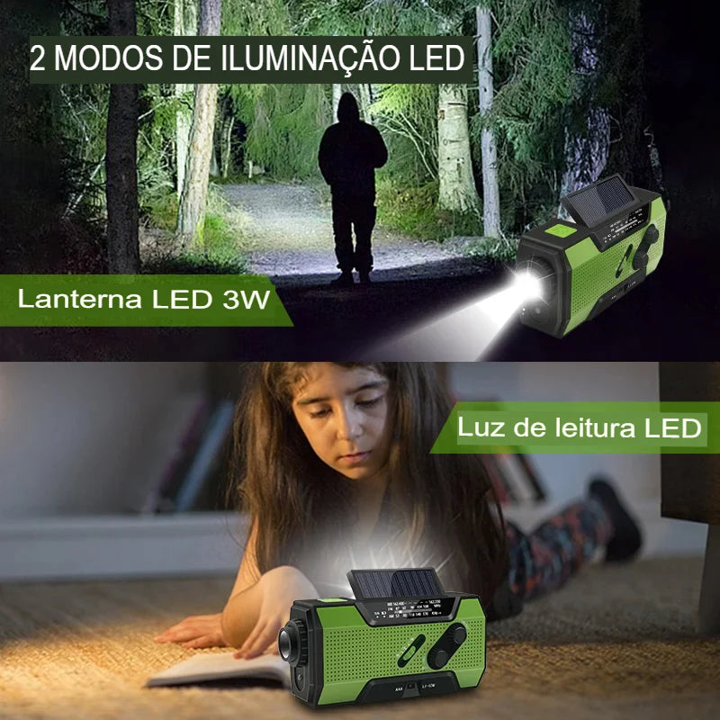 Rádio portátil de emergência Urban Link
