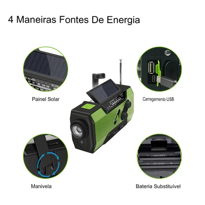 Rádio portátil de emergência Urban Link