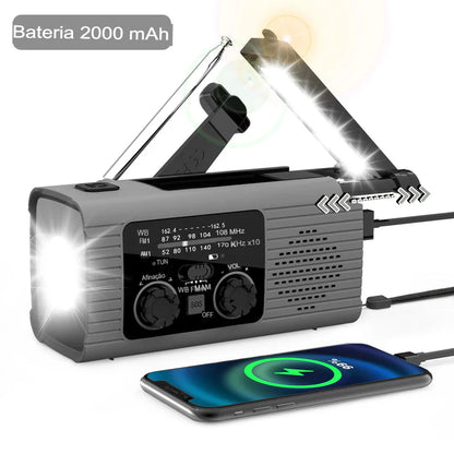 Rádio Portátil Powerlink Survival