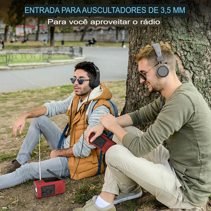 Rádio Portátil Powerlink Survival