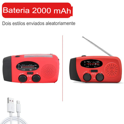 Rádio Portátil Powerlink Survival