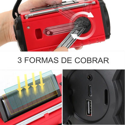 Rádio Portátil de Emergência Storm Guard
